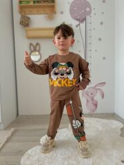 MICKEY KAHVE 2 İP TAKIM