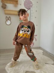 MICKEY KAHVE 2 İP TAKIM